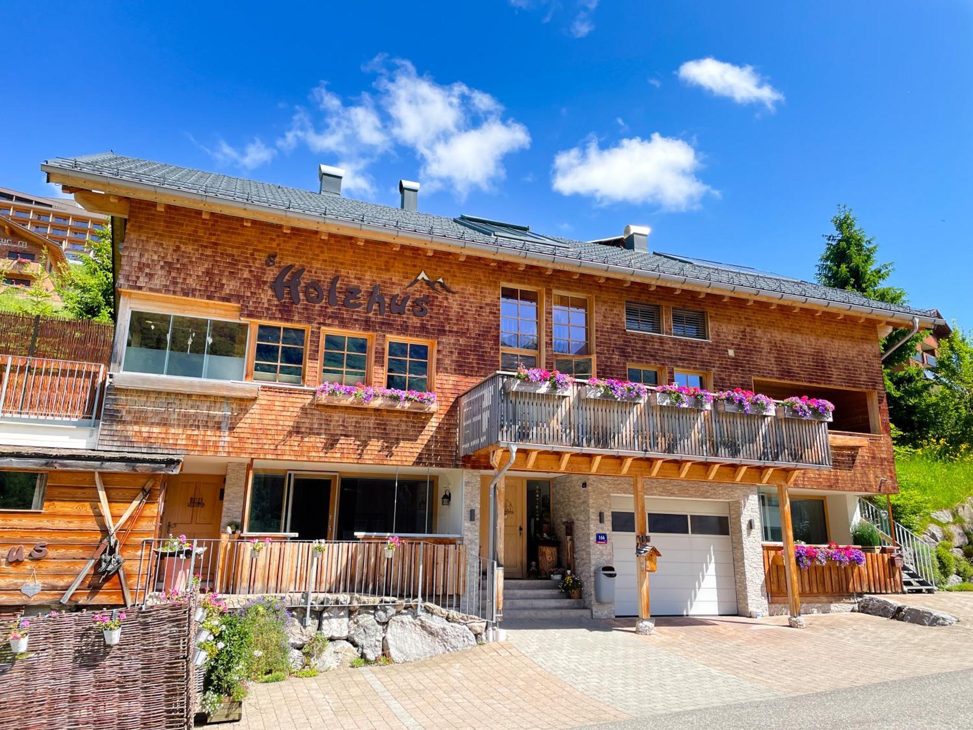 Apartament Damuelser Holzhus Zewnętrze zdjęcie